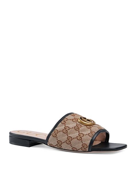 bloomingdale gucci slides|stores that sell Gucci slides.